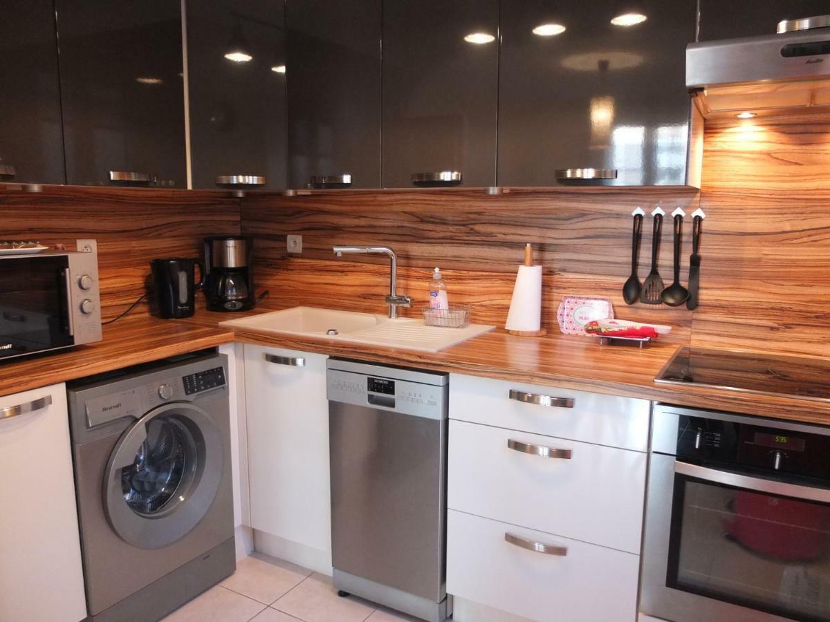 Appartement Le Cernuschi Rdc Menton Bagian luar foto