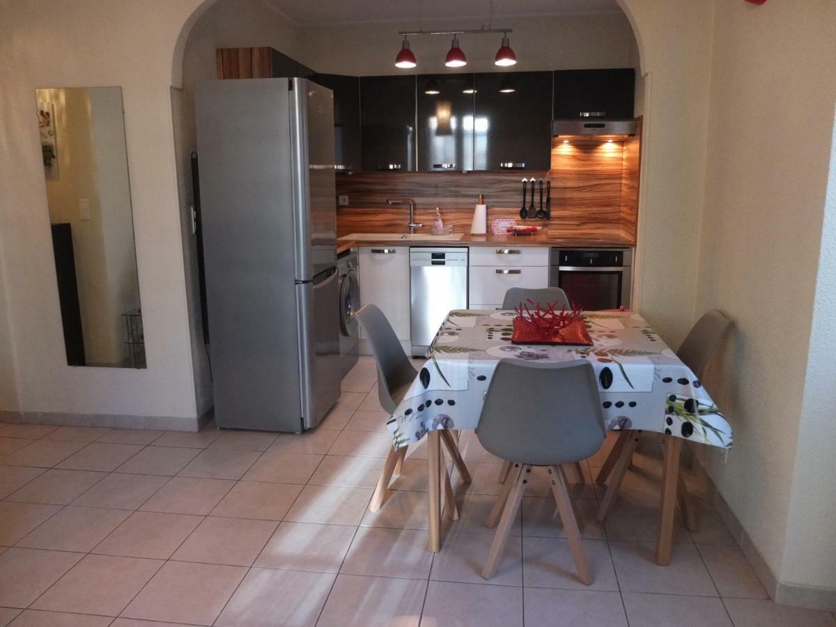 Appartement Le Cernuschi Rdc Menton Bagian luar foto
