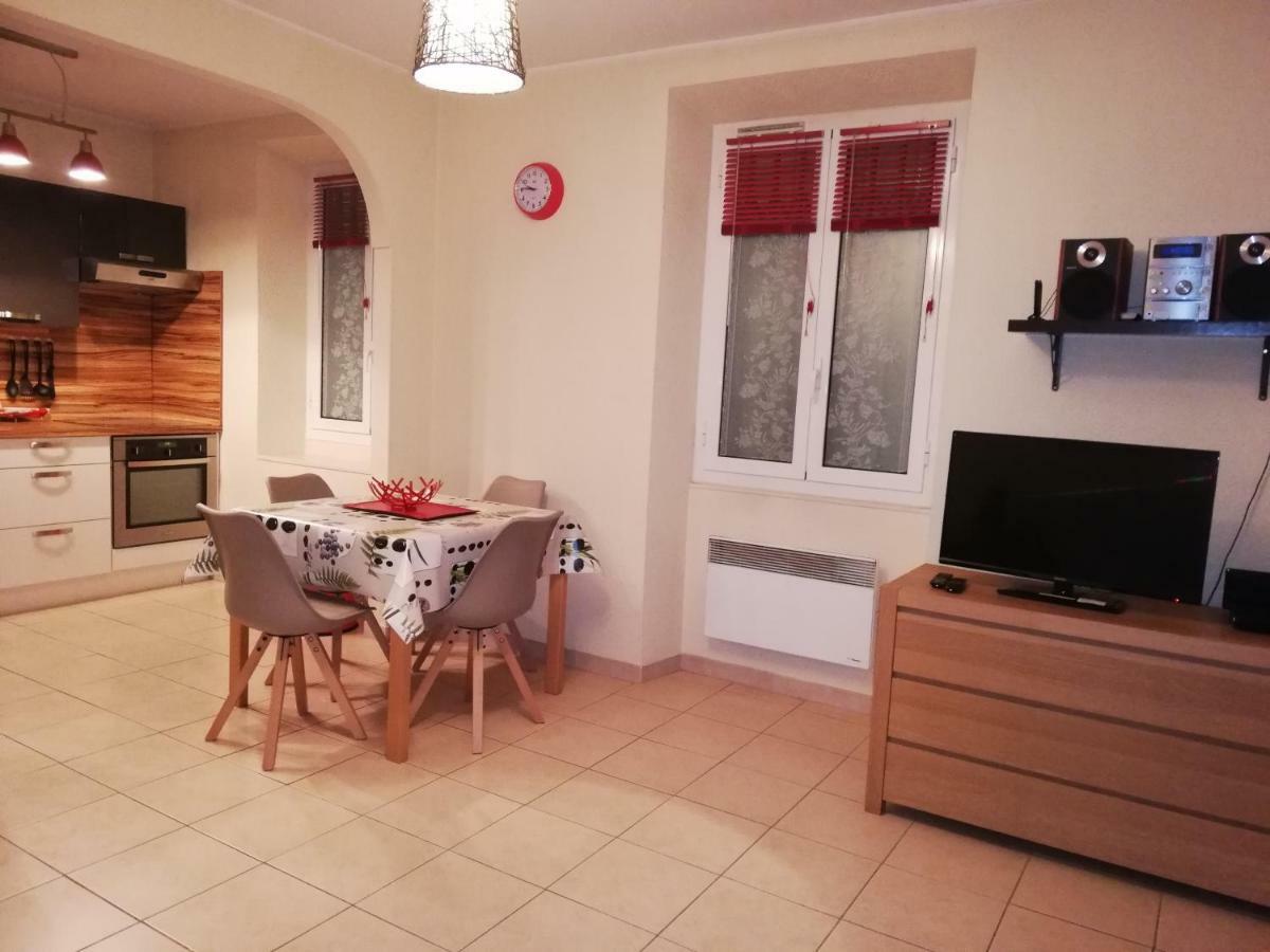Appartement Le Cernuschi Rdc Menton Bagian luar foto