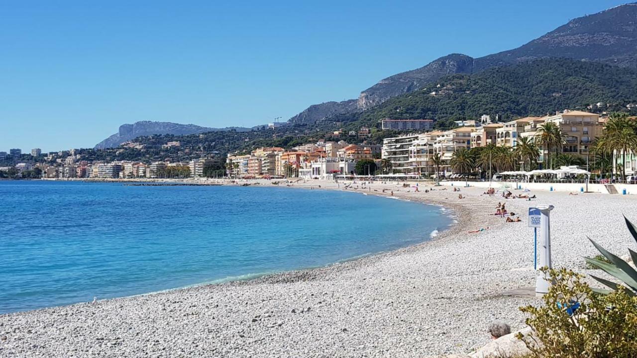 Appartement Le Cernuschi Rdc Menton Bagian luar foto